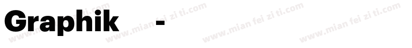 Graphik 字体字体转换